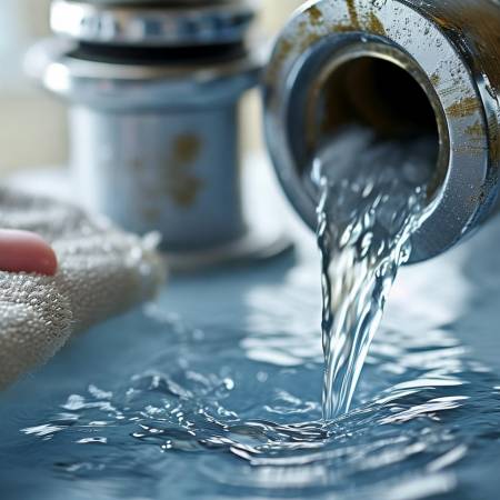 排水阀定期清理防堵塞