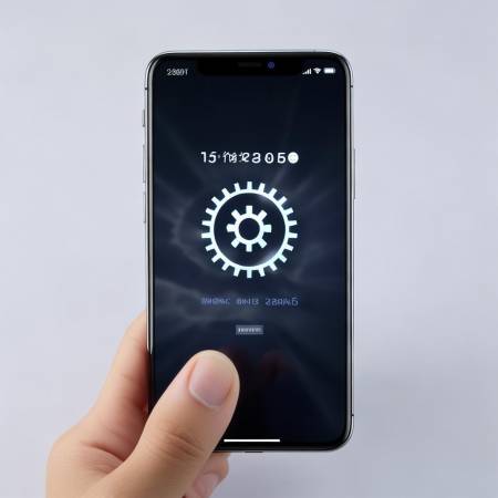 寻找齿轮图标，输入密码解锁