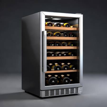 红酒柜开关位置明显