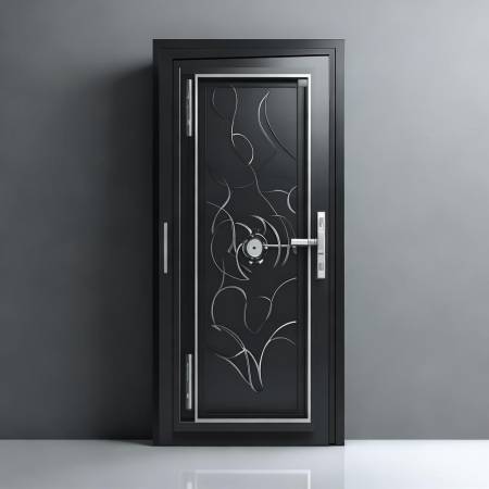 黑色防盗门：守护家宅的神秘守护者