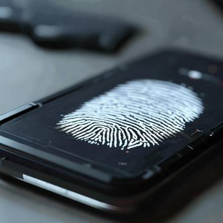 指纹锁识别靠纹理