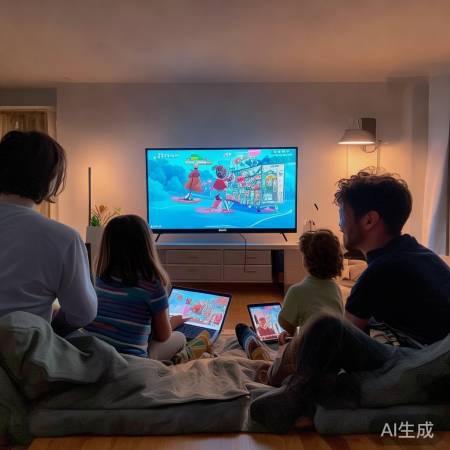 索尼电视，多设备连接，家庭游戏