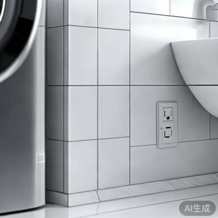 洗衣机插头安装高度：卫生间安全放置指南