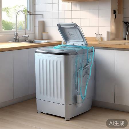 小洗衣机如何使用上下水？！