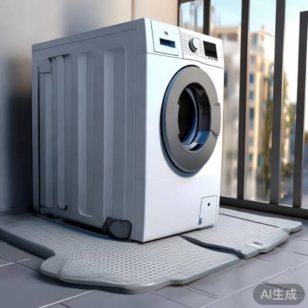 洗衣机摆放注意防滑和防撞