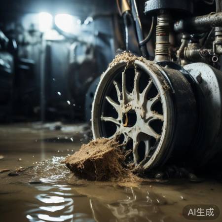 排水泵故障，需专业维修或自检异