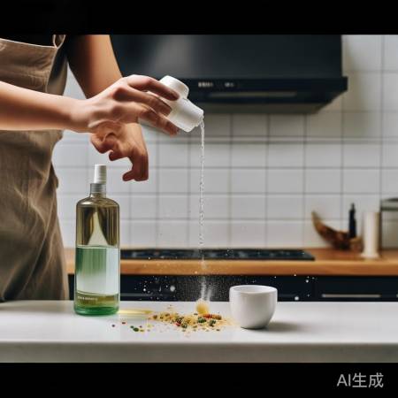 食醋喷洒除垢法