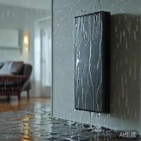 壁挂炉淋雨致室内潮湿