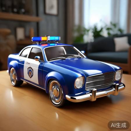 变形警车保险柜存钱罐：趣味理财新选择！