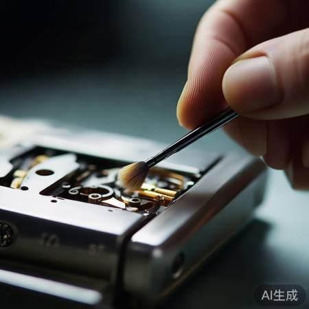 清理指纹锁异物