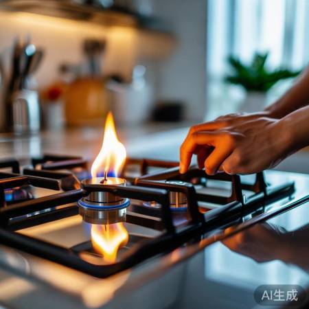 燃气灶自动熄火操作指南