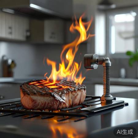 脉冲喷嘴烧烤煎蛋佳