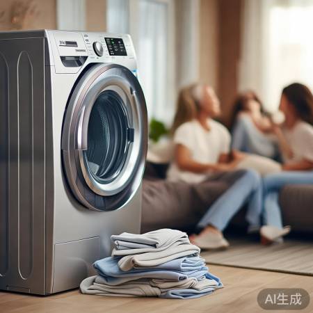 海尔洗衣机：家庭必备，省电省心之选！