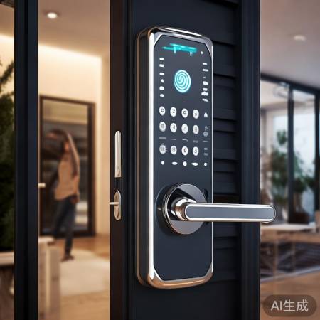 奥克斯指纹锁：智能生活新选择，守护家的安全与便捷！