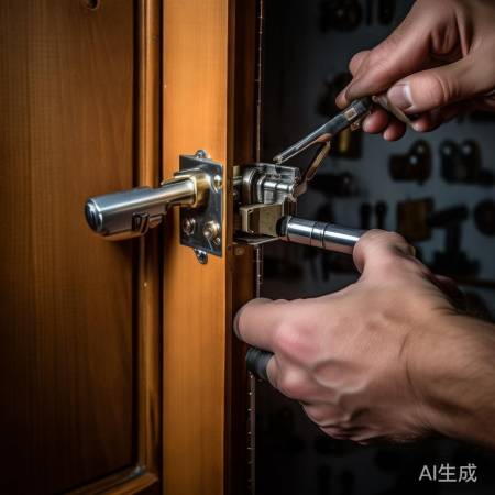 梵贝斯指纹锁换锁芯操作指南！