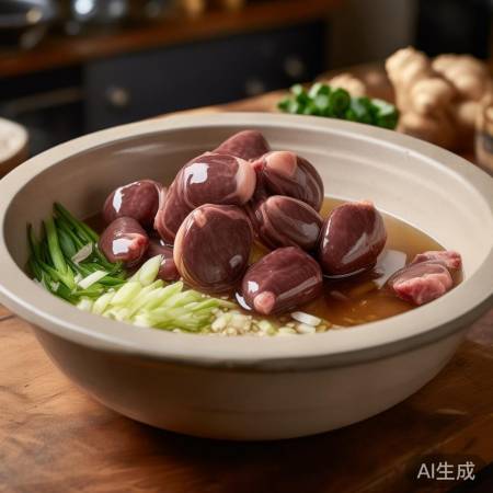猪腰子腌制去腥入味