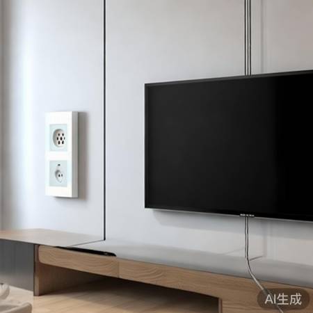 电视墙插座改造，美观又实用