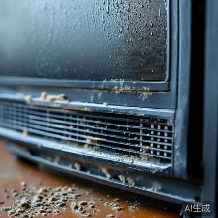 电视机内部受潮散热不良