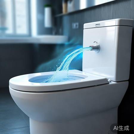 智能马桶带增压水箱：舒适生活新选择！