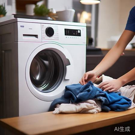 洗衣机分类洗,方便又防染色