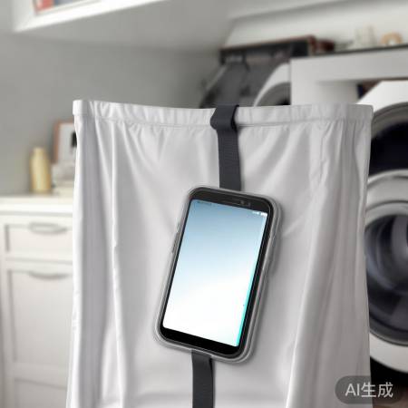 手机壳挂绳固定洗衣机口袋