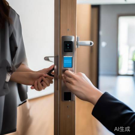 指纹锁调试，检查顺畅与识别。