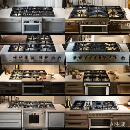 燃气灶款式多，选款提升厨房美