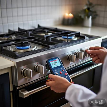 检查燃气灶电池电压