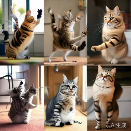 猫咪夏日神器：吹空调表情包走红网络